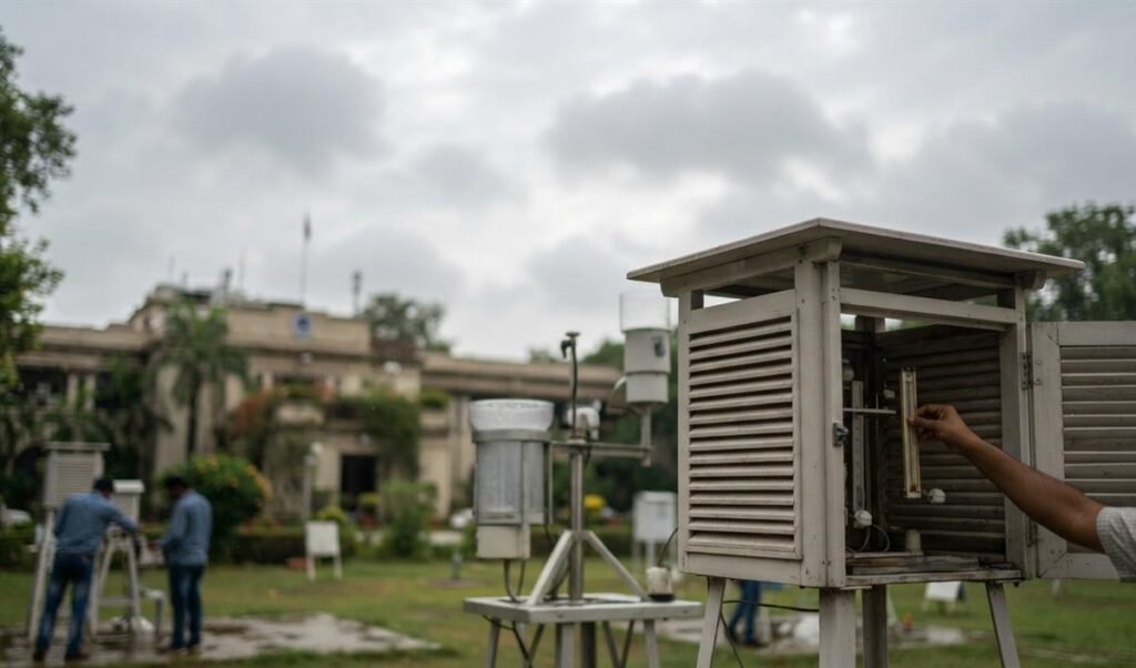 Delhi में अधिकतम तापमान 35 डिग्री सेल्सियस दर्ज, IMD ने हल्की बारिश का जताया अनुमान