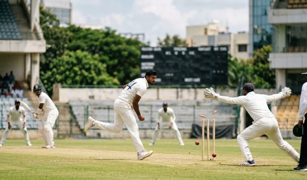 Duleep Trophy: उत्तर क्षेत्र 251 पर ऑलआउट, देशपांडे और कोटियान ने चटकाए 4-4 विकेट Duleep Trophy: उत्तर क्षेत्र 251 पर ऑलआउट, देशपांडे और कोटियान ने चटकाए 4-4 विकेट