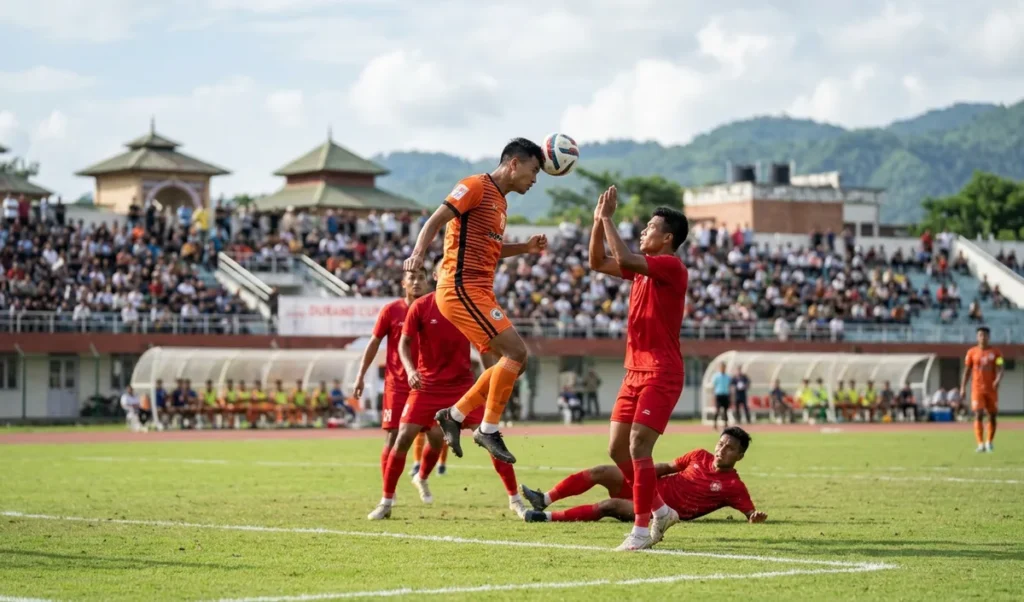 Durand Cup: NEROCA FC ने रेंगदाई को 3-1 से हराया, Indian Army भी जीती Durand Cup: NEROCA FC ने रेंगदाई को 3-1 से हराया, Indian Army भी जीती