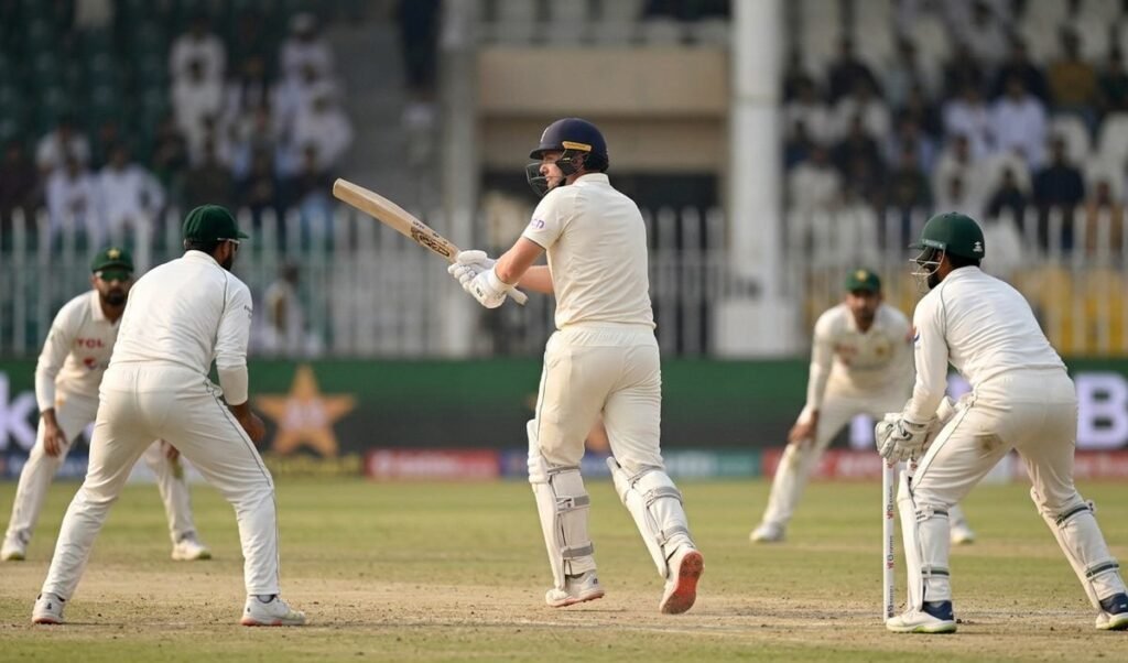 England vs Pakistan Test: Jordan Cox के अर्धशतक से संभली टीम, बनाए 180 रन England vs Pakistan Test: Jordan Cox के अर्धशतक से संभली टीम, बनाए 180 रन