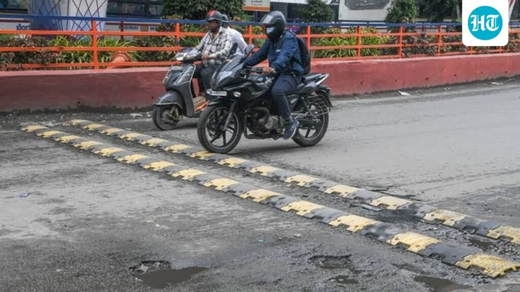 Everyday explained: Why are speed breakers painted yellow and black? Everyday explained: Why are speed breakers painted yellow and black?
