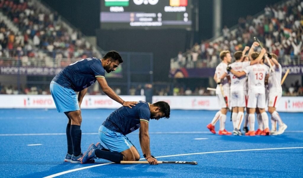FIH World Cup: शूटआउट में Belgium से 3-4 से हारा भारत, 8वें स्थान पर रहा FIH World Cup: शूटआउट में Belgium से 3-4 से हारा भारत, 8वें स्थान पर रहा