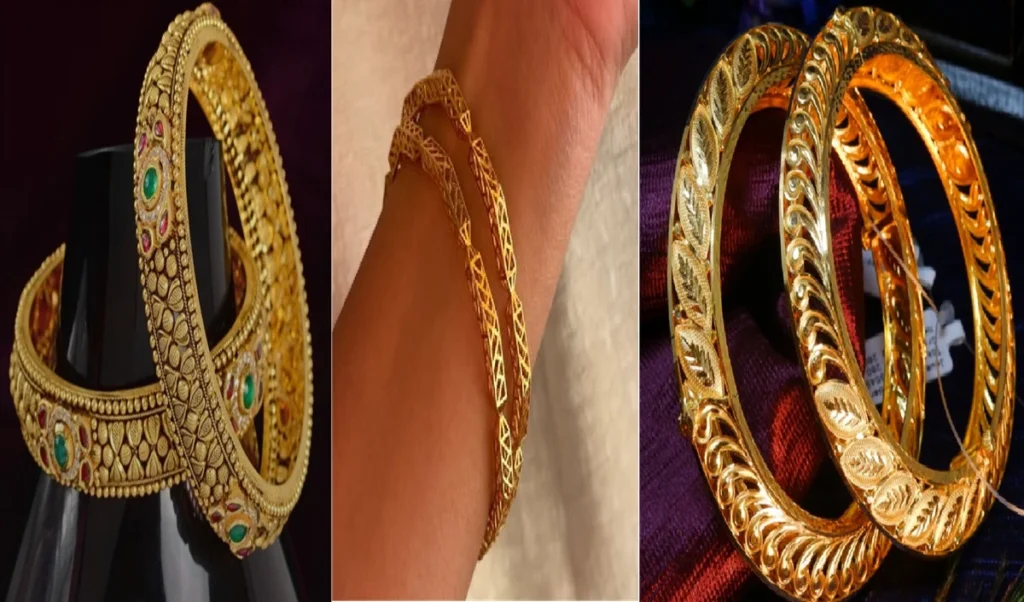 Festive Fashion Trends: हरियाली तीज पर बहू के लिए चुनें Best Gold Bangles, देखें ट्रेंडिंग कलेक्शंस Festive Fashion Trends: हरियाली तीज पर बहू के लिए चुनें Best Gold Bangles, देखें ट्रेंडिंग कलेक्शंस