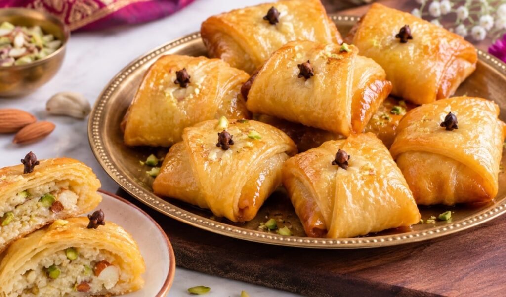 Festive Season में बाहर की मिठाई छोड़ें, शुद्धता के साथ घर पर मिनटों में बनाएं स्वादिष्ट Laung Lata Mithai Festive Season में बाहर की मिठाई छोड़ें, शुद्धता के साथ घर पर मिनटों में बनाएं स्वादिष्ट Laung Lata Mithai