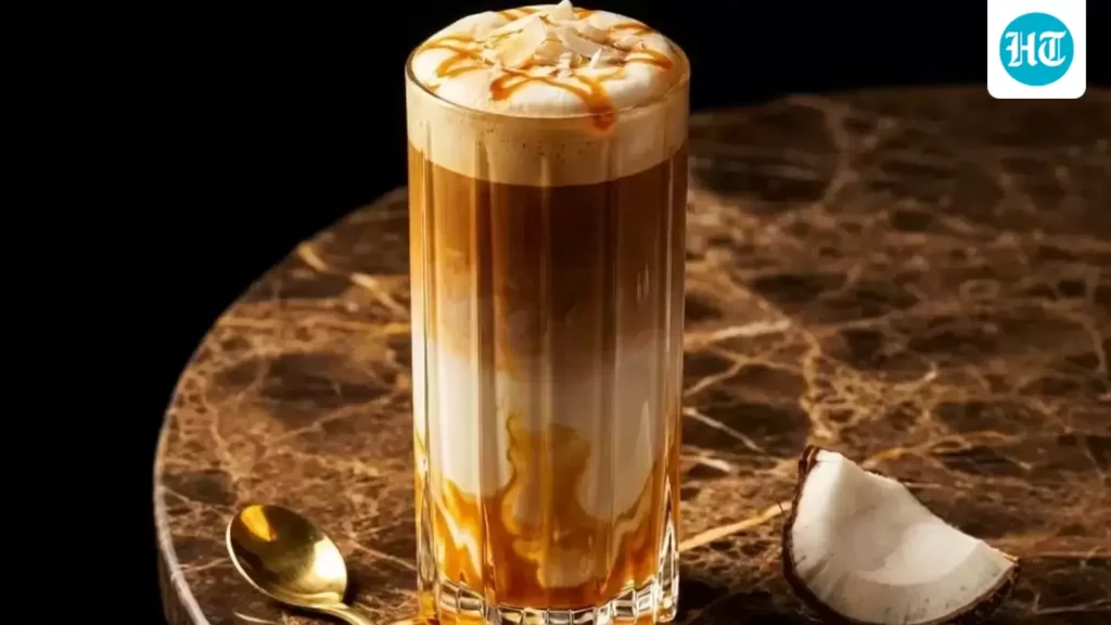 Give your regular morning caffeine fix a creamy, tropical twist with this easy coconut orange iced coffee recipe