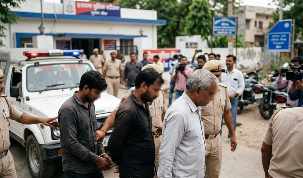 Gurugram Cyber Fraud में 4 गिरफ्तार, बीमा अधिकारी बनकर की थी 1.19 करोड़ की ठगी