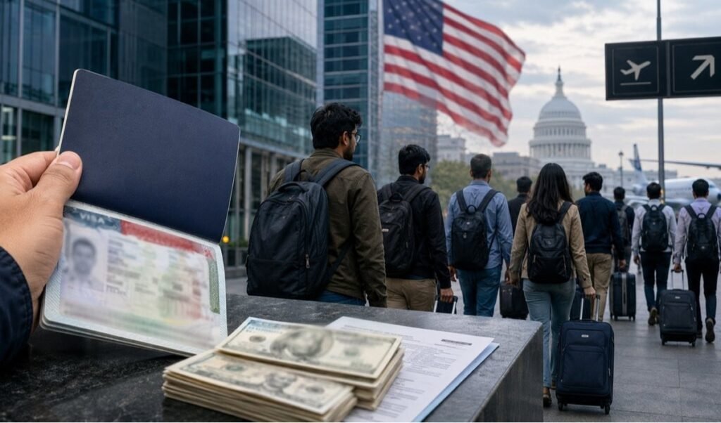 H-4 Visa Crisis: ट्रंप के कड़े प्रस्ताव से हजारों भारतीयों की Jobs पर खतरा, US में बढ़ी परिवारों की टेंशन H-4 Visa Crisis: ट्रंप के कड़े प्रस्ताव से हजारों भारतीयों की Jobs पर खतरा, US में बढ़ी परिवारों की टेंशन