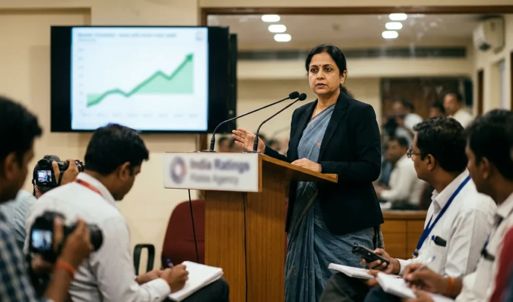 India Ratings ने भारत की GDP growth का अनुमान बढ़ाकर 6.8 प्रतिशत किया