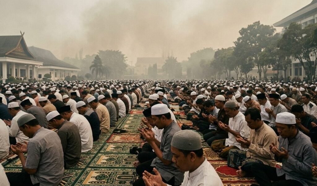 Indonesia Forest Fire: बारिश के लिए 3000 लोगों ने पढ़ी विशेष नमाज