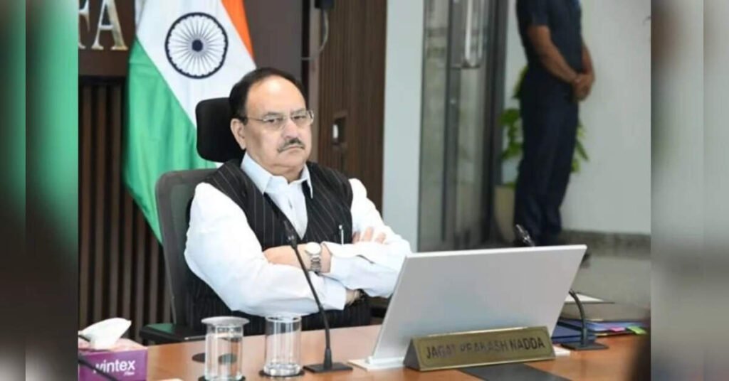 JP Nadda, Union Health Minister, Stable After Hospitalization for Uneasiness, ETHealthworld JP Nadda, Union Health Minister, Stable After Hospitalization for Uneasiness, ETHealthworld