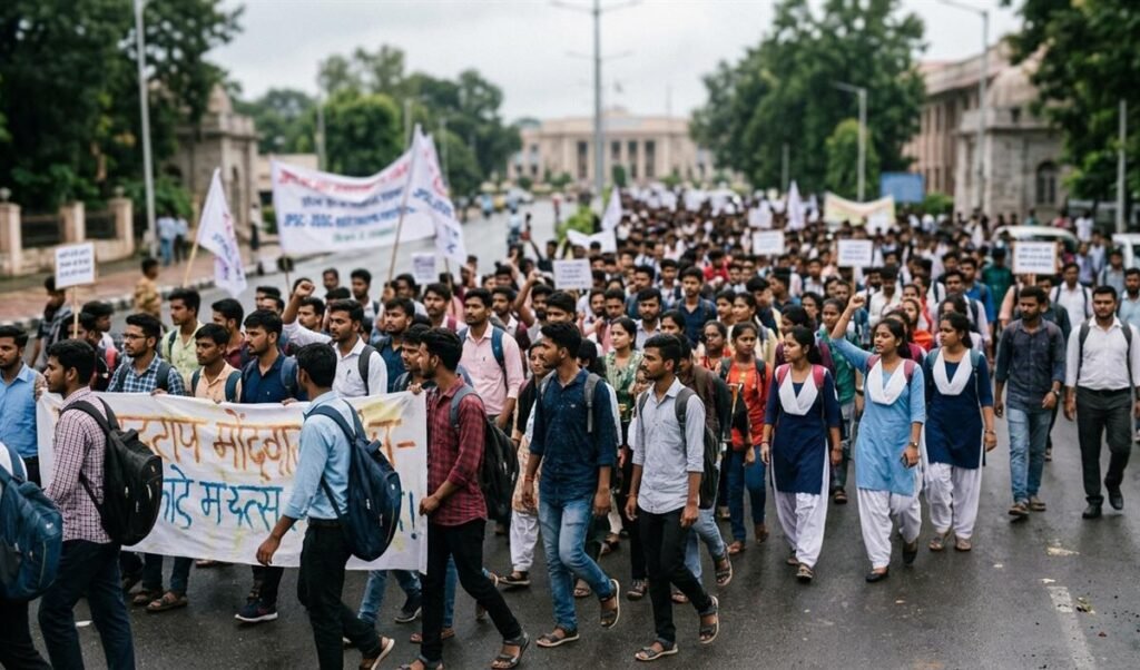 Jharkhand में JPSC Exam रद्द करने की मांग तेज, छात्र 10 अगस्त को करेंगे विधानसभा मार्च