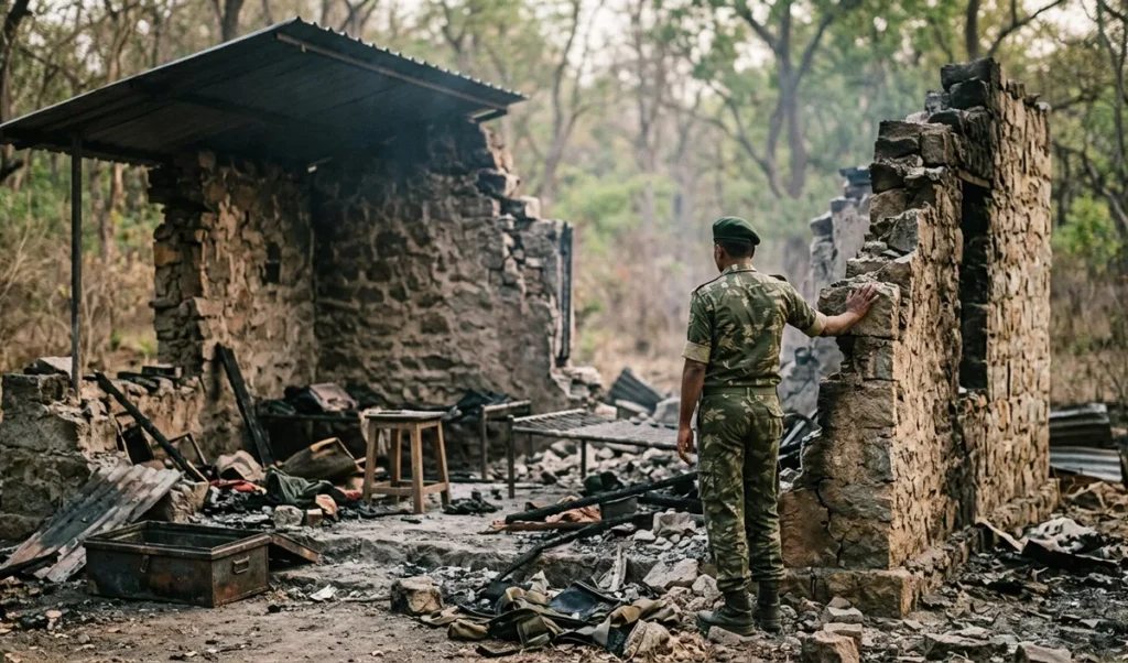 Karnataka के कावेरी अभयारण्य में कई Anti Poaching Camp विस्फोट से उड़ाए गए Karnataka के कावेरी अभयारण्य में कई Anti Poaching Camp विस्फोट से उड़ाए गए