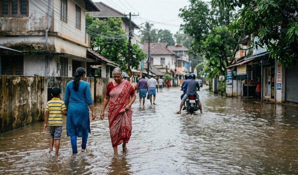 Kerala rainfall: 5 जिलों में ऑरेंज अलर्ट जारी, मूसलाधार बारिश से जीवन अस्त-व्यस्त Kerala rainfall: 5 जिलों में ऑरेंज अलर्ट जारी, मूसलाधार बारिश से जीवन अस्त-व्यस्त