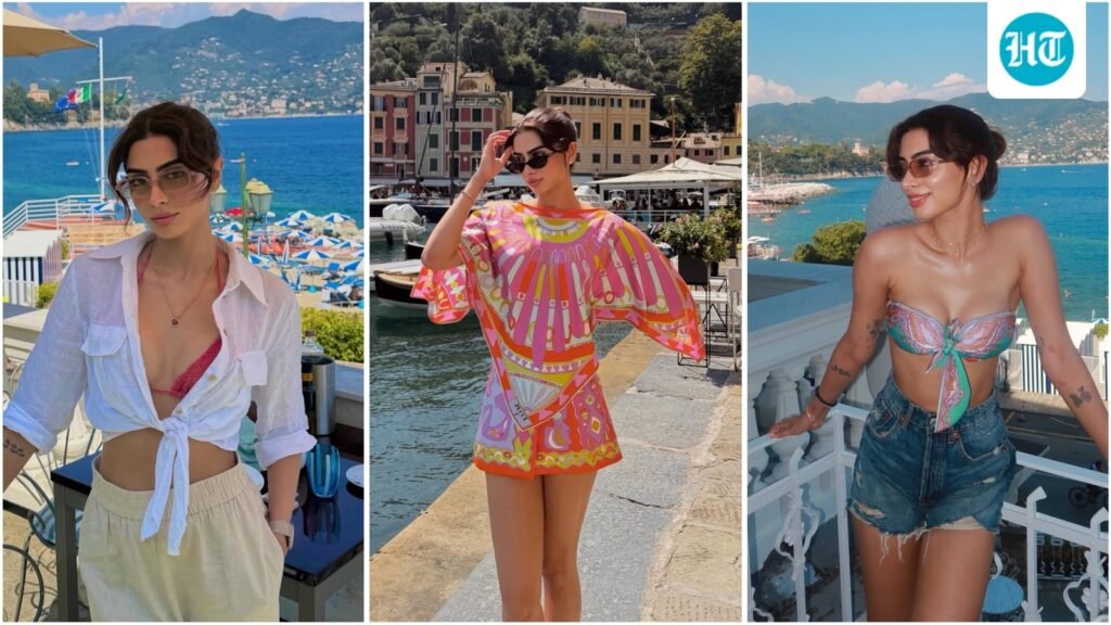 Khushi Kapoor’s Italian summer wardrobe is all the outfit inspiration you need, from cute skirts to printed dresses