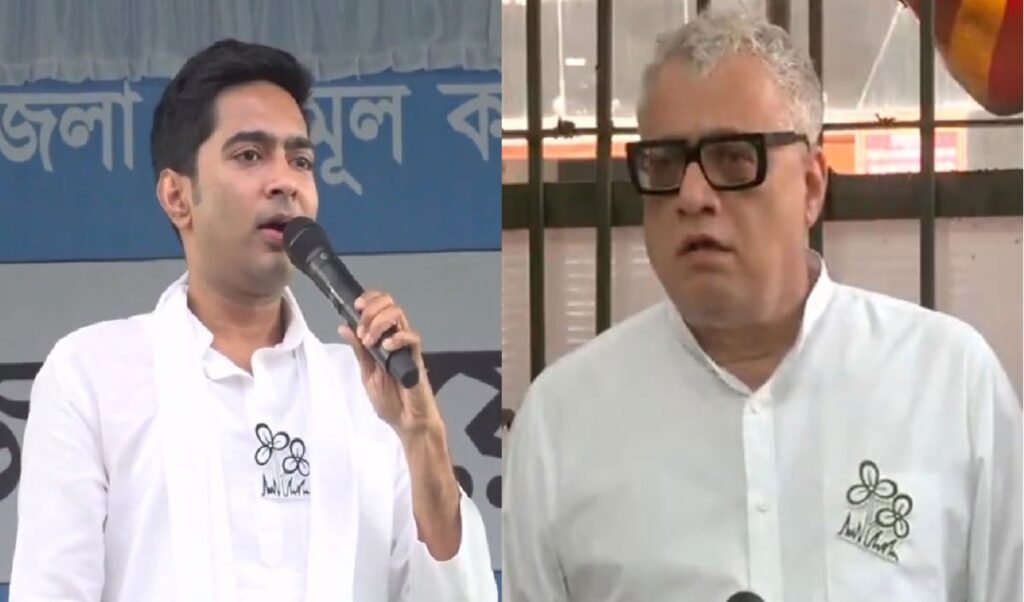 Kolkata Billboard Row: Abhishek Banerjee और Derek O’Brien पर FIR, केएमसी की कार्रवाई पर क्यों भड़की TMC? Kolkata Billboard Row: Abhishek Banerjee और Derek O’Brien पर FIR, केएमसी की कार्रवाई पर क्यों भड़की TMC?