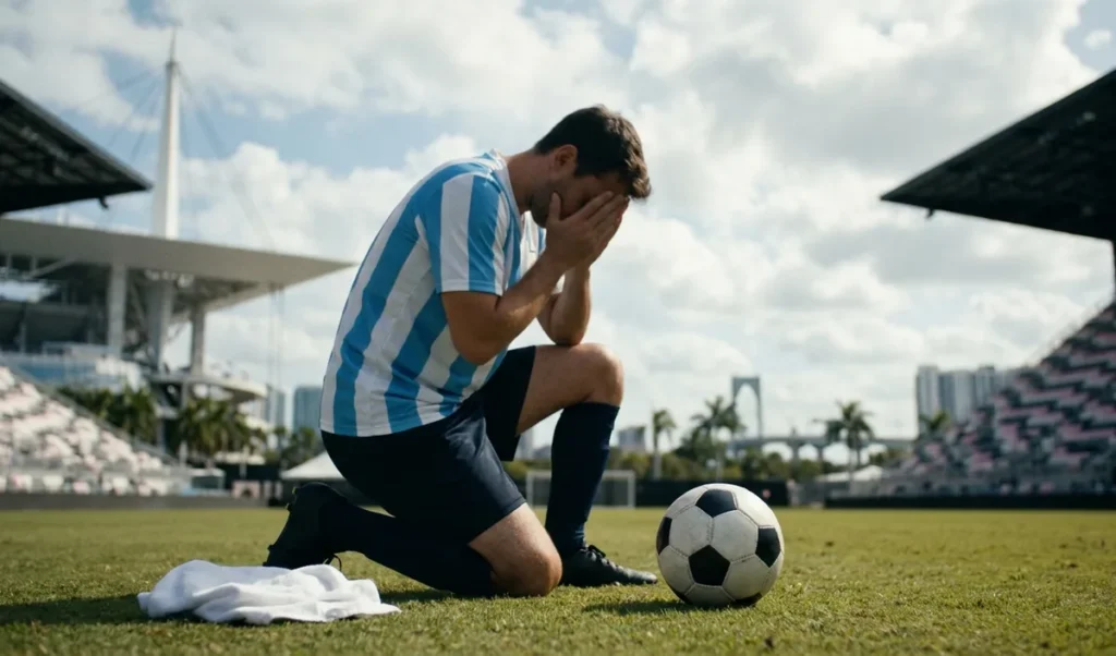 Lionel Messi ने फुटबॉल जारी रखने पर जताया संदेह, पिता Jorge को दी श्रद्धांजलि Lionel Messi ने फुटबॉल जारी रखने पर जताया संदेह, पिता Jorge को दी श्रद्धांजलि