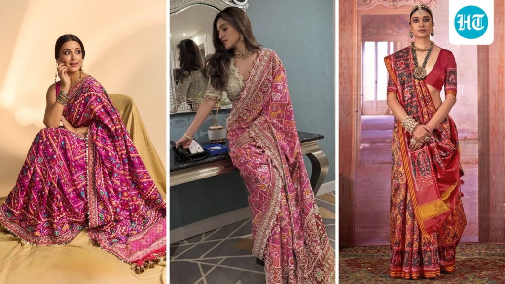 Love traditional weaves? These Patola sarees deserve a spot in your wardrobe Love traditional weaves? These Patola sarees deserve a spot in your wardrobe