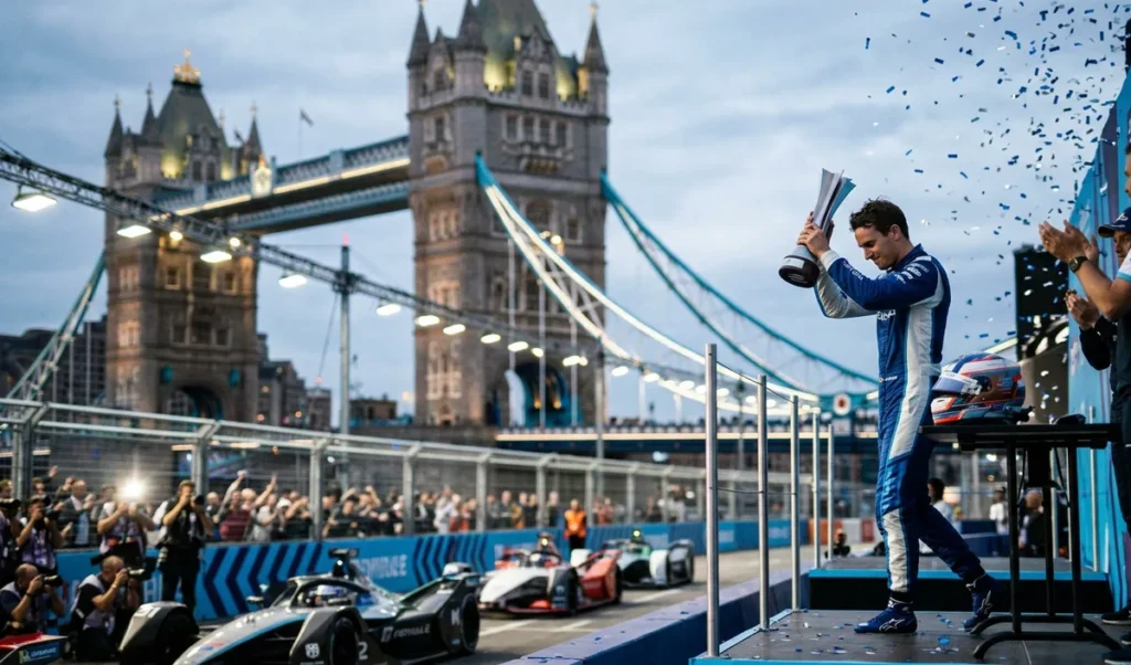 Mahindra Racing ने London E-Prix में हासिल किया तीसरा स्थान, की रिकॉर्ड की बराबरी Mahindra Racing ने London E-Prix में हासिल किया तीसरा स्थान, की रिकॉर्ड की बराबरी