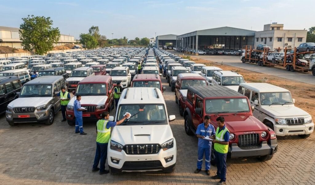 Mahindra & Mahindra की जुलाई बिक्री 26 प्रतिशत बढ़कर 1,03,860 इकाई पर पहुंची Mahindra & Mahindra की जुलाई बिक्री 26 प्रतिशत बढ़कर 1,03,860 इकाई पर पहुंची
