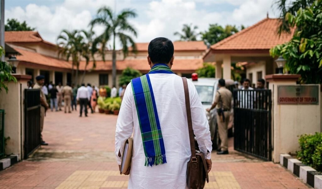 Manik Saha दिल्ली में BJP की बैठक में त्रिपुरा ग्राम समिति चुनाव पर चर्चा करेंगे Manik Saha दिल्ली में BJP की बैठक में त्रिपुरा ग्राम समिति चुनाव पर चर्चा करेंगे