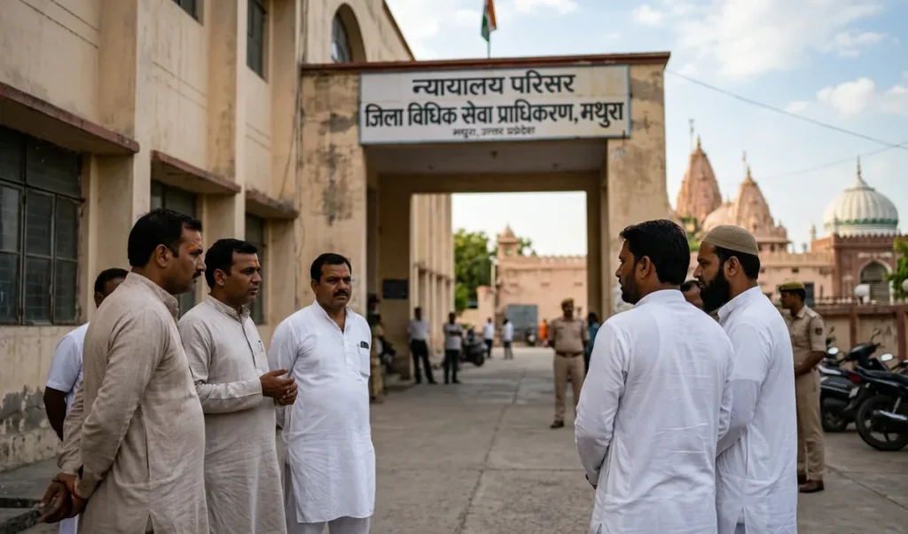 Mathura Janmabhoomi विवाद में दोनों पक्षों की बात नहीं बनी, 18 अगस्त को फिर होगी वार्ता Mathura Janmabhoomi विवाद में दोनों पक्षों की बात नहीं बनी, 18 अगस्त को फिर होगी वार्ता