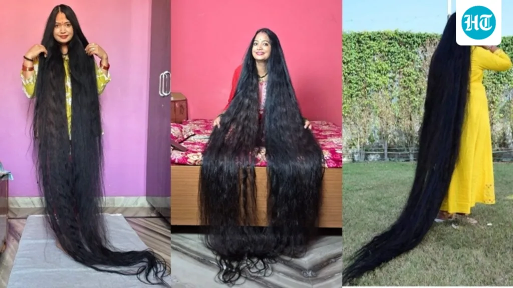 Meet Indian woman who set Guinness World Record for longest hair at almost 9 feet: ‘Not cut my hair since 2015’ Meet Indian woman who set Guinness World Record for longest hair at almost 9 feet: ‘Not cut my hair since 2015’