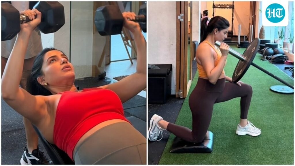 Mom-to-be Samantha Ruth Prabhu’s strength training goals are different now that she is ‘growing a tiny human’: Watch Mom-to-be Samantha Ruth Prabhu’s strength training goals are different now that she is ‘growing a tiny human’: Watch