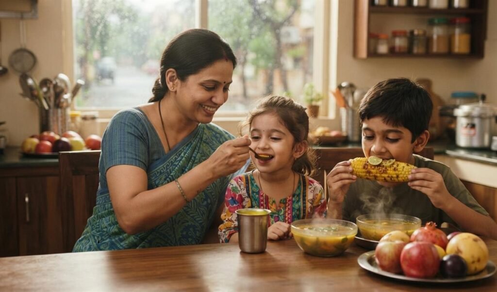 Monsoon में बच्चों की immunity बढ़ाने के लिए ये 4 सुपरफूड्स हैं फायदेमंद Monsoon में बच्चों की immunity बढ़ाने के लिए ये 4 सुपरफूड्स हैं फायदेमंद