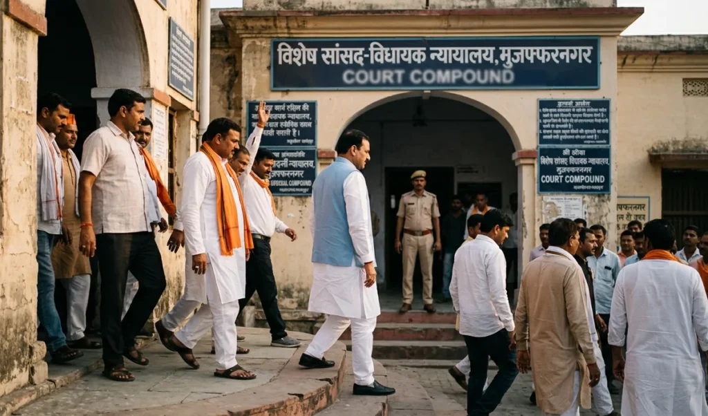Muzaffarnagar Riots मामले में Sanjeev Balyan समेत 25 भाजपा नेताओं के मुकदमे वापस Muzaffarnagar Riots मामले में Sanjeev Balyan समेत 25 भाजपा नेताओं के मुकदमे वापस
