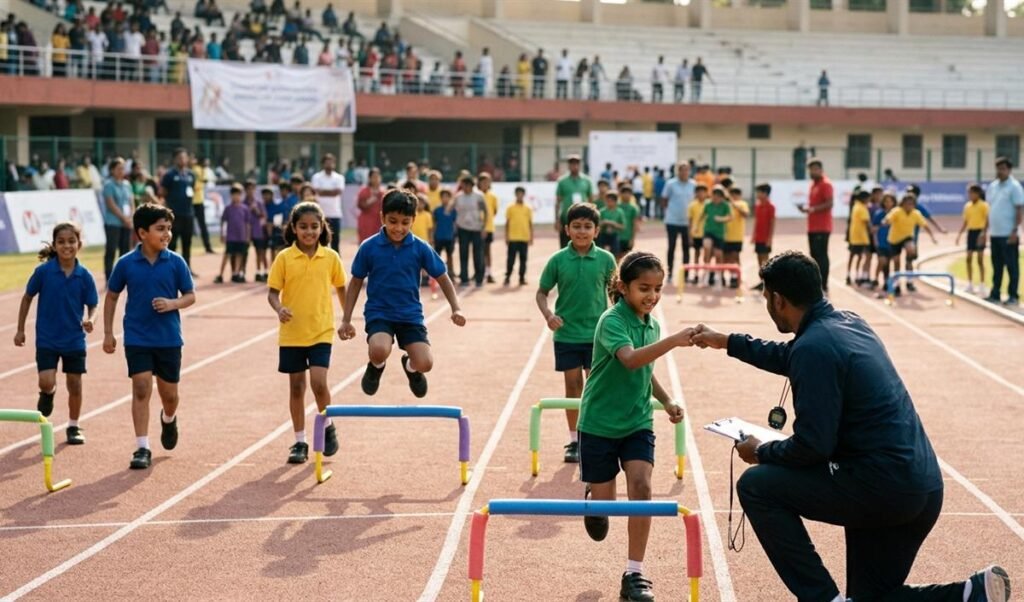 Neeraj Chopra बने UBS Athletics Kids Cup के सह-मालिक, 10 लाख बच्चों को जोड़ने का लक्ष्य Neeraj Chopra बने UBS Athletics Kids Cup के सह-मालिक, 10 लाख बच्चों को जोड़ने का लक्ष्य