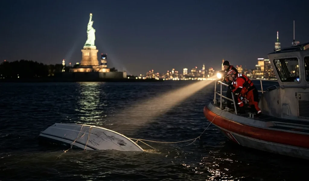 New York के पास नाव पलटने से मां और 5 महीने की बच्ची की मौत, ऑपरेटर पर केस दर्ज New York के पास नाव पलटने से मां और 5 महीने की बच्ची की मौत, ऑपरेटर पर केस दर्ज