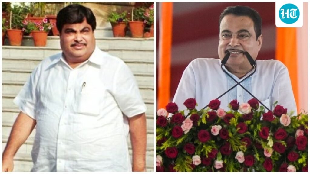 Nitin Gadkari lost 46 kgs, and his weight loss secret is waking up at 7 am and exercising for 2 hours