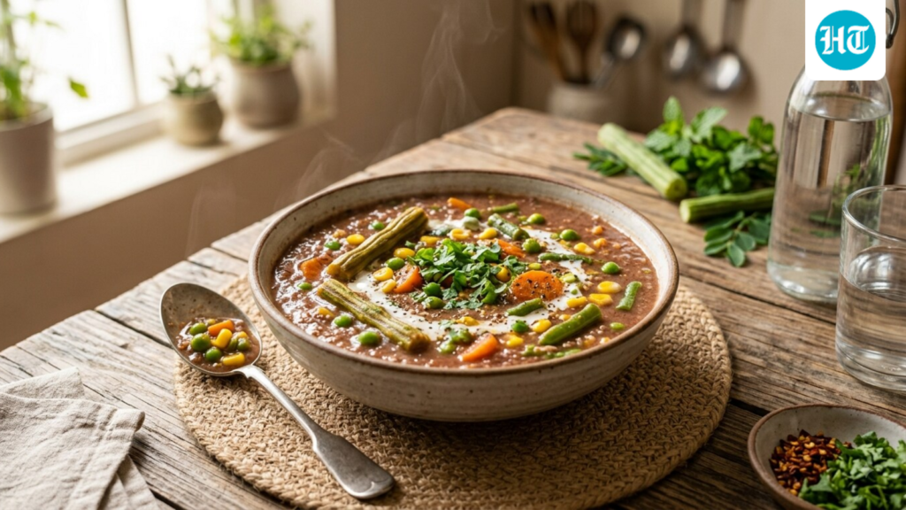 Nutritionist shares recipe for calcium-rich ragi and vegetable soup for women that supports bones and overall health Nutritionist shares recipe for calcium-rich ragi and vegetable soup for women that supports bones and overall health
