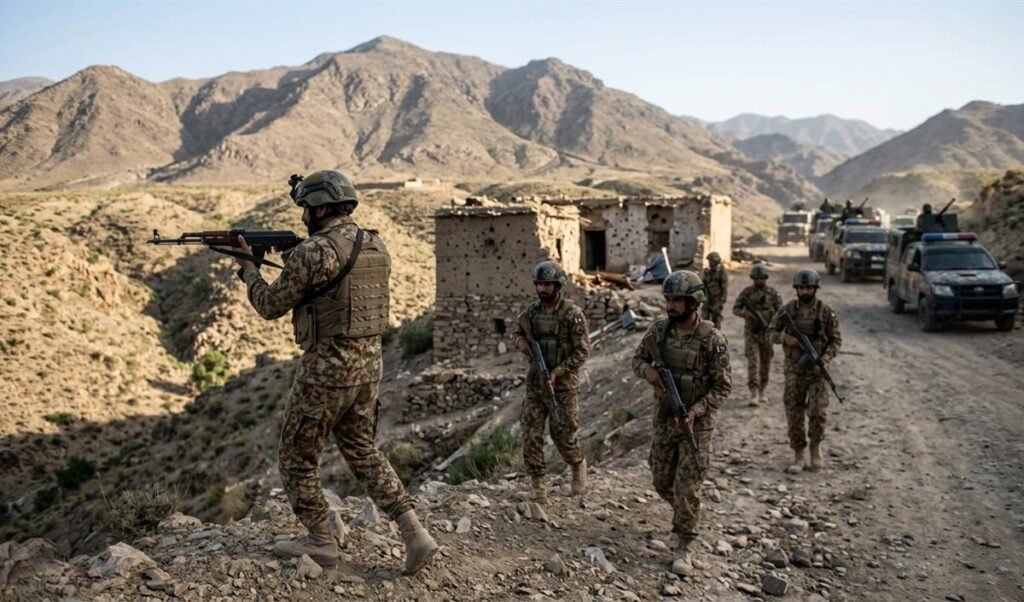 Pakistan सेना ने Khyber Pakhtunkhwa में 10 TTP आतंकवादियों को ढेर किया Pakistan सेना ने Khyber Pakhtunkhwa में 10 TTP आतंकवादियों को ढेर किया
