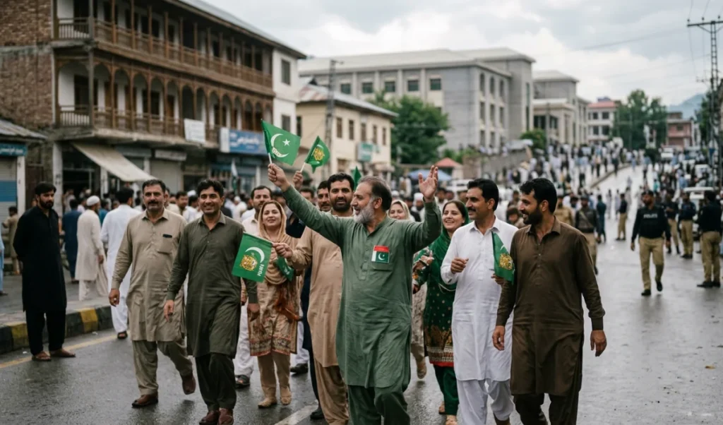 PoK Election: शुरुआती दो चरणों की 34 में से 24 सीटें जीतकर PML-N की वापसी तय PoK Election: शुरुआती दो चरणों की 34 में से 24 सीटें जीतकर PML-N की वापसी तय