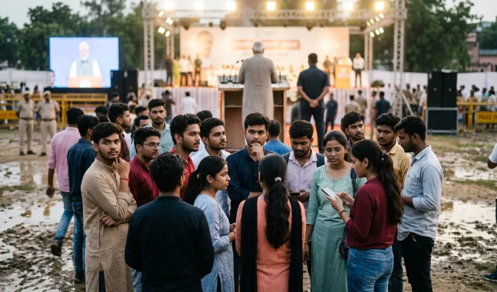 Prayagraj में Rahul Gandhi के संवाद कार्यक्रम के बाद छात्रों ने दी मिली-जुली प्रतिक्रिया