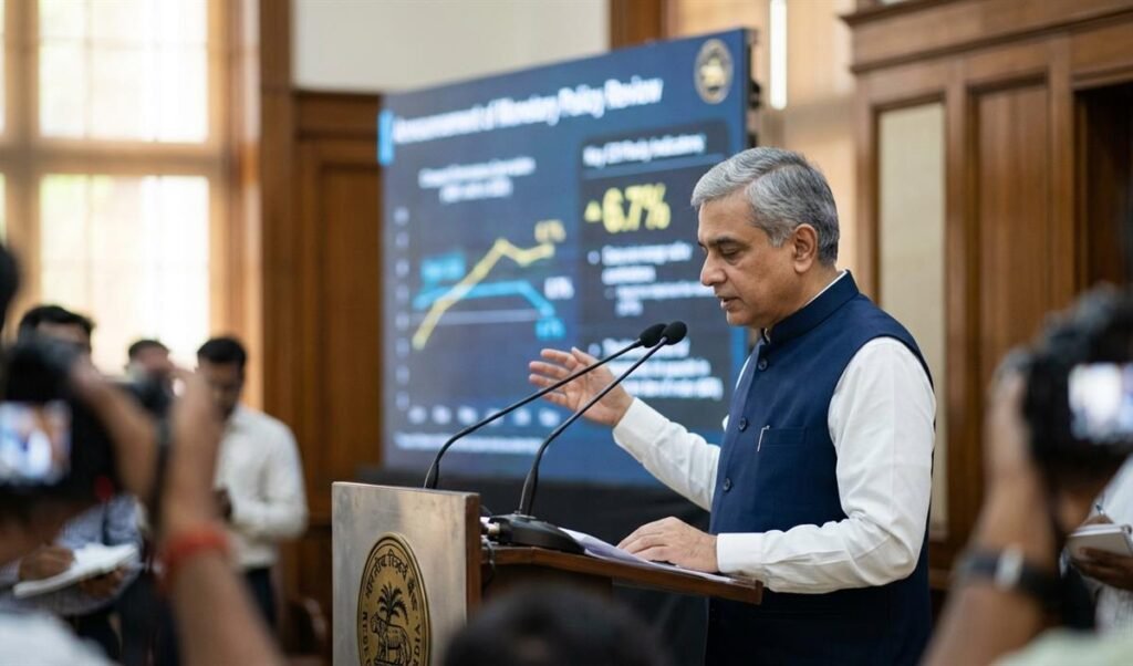RBI ने चालू वित्त वर्ष के लिए GDP वृद्धि दर का अनुमान बढ़ाकर 6.7 प्रतिशत किया RBI ने चालू वित्त वर्ष के लिए GDP वृद्धि दर का अनुमान बढ़ाकर 6.7 प्रतिशत किया