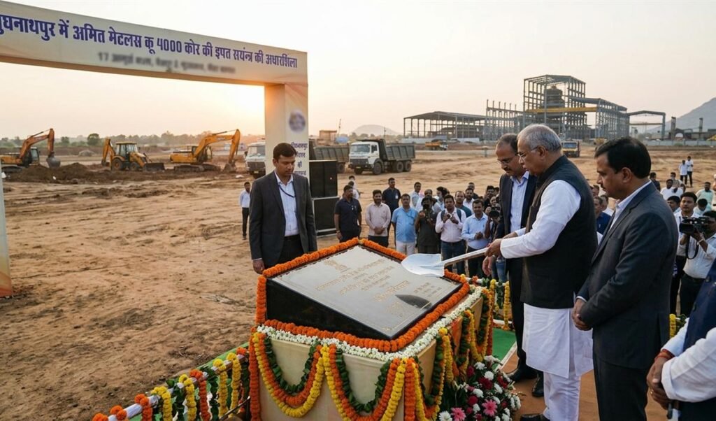 Raghunathpur में Amit Metales के 4000 करोड़ रुपये के इस्पात संयंत्र की आधारशिला 17 अगस्त को Raghunathpur में Amit Metales के 4000 करोड़ रुपये के इस्पात संयंत्र की आधारशिला 17 अगस्त को