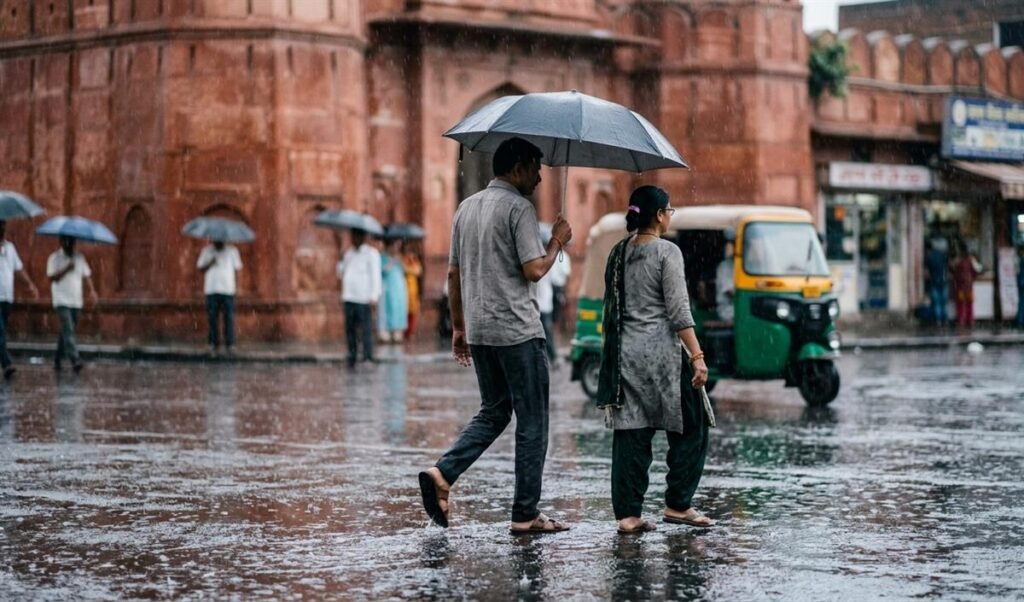 Rajasthan rain: Jaipur समेत कई जिलों में जोरदार बारिश, IMD ने जारी किया पूर्वानुमान Rajasthan rain: Jaipur समेत कई जिलों में जोरदार बारिश, IMD ने जारी किया पूर्वानुमान