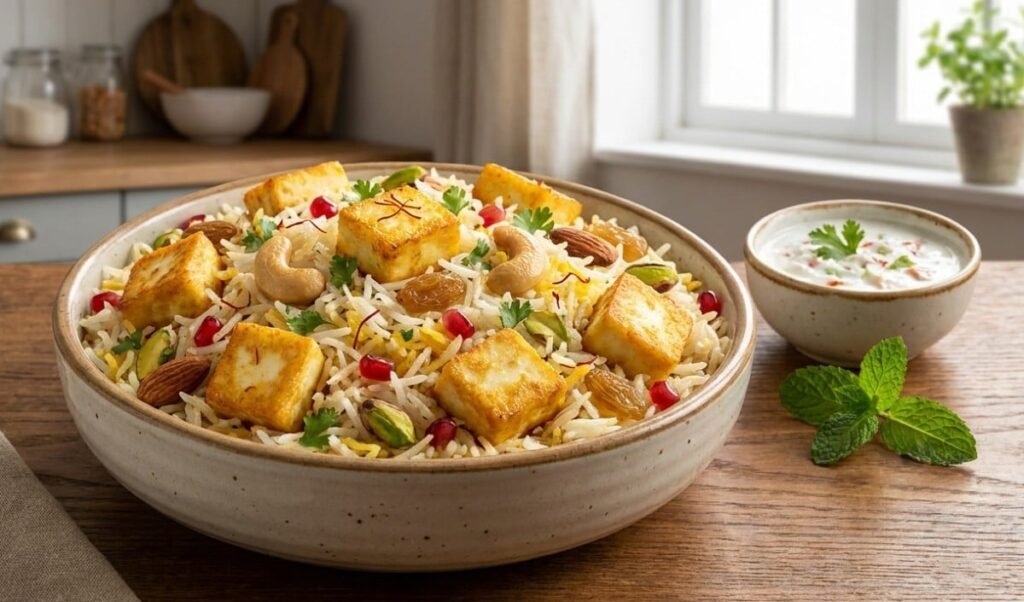 Raksha Bandhan 2026 पर समय बचाने के लिए बेस्ट है Paneer Dry Fruit Pulao, इस One-Pot Recipe से त्योहार का आनंद होगा दोगुना