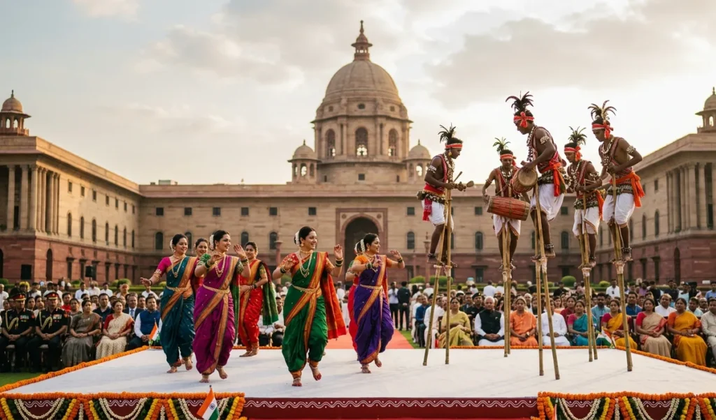 Rashtrapati Bhavan के एट होम समारोह में लावणी और गेड़ी नृत्य मुख्य आकर्षण होंगे