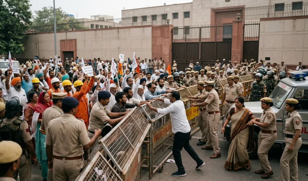 SKM 26 नवंबर से करेगी देशव्यापी आंदोलन, जेल भरो प्रदर्शन में दी चेतावनी SKM 26 नवंबर से करेगी देशव्यापी आंदोलन, जेल भरो प्रदर्शन में दी चेतावनी