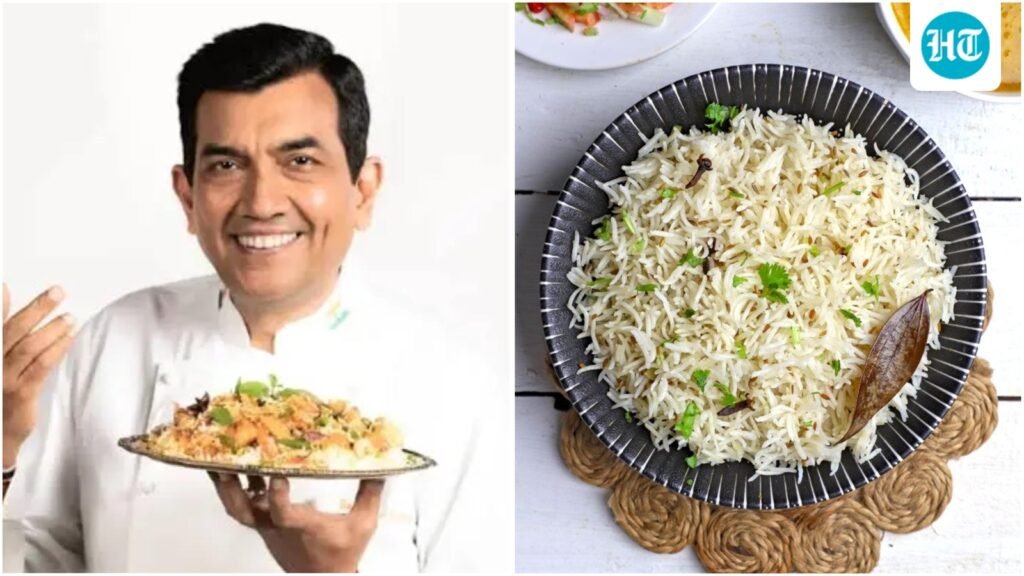 Sanjeev Kapoor’s jeera rice recipe: How to make fragrant, fluffy basmati rice with ghee and whole spices at home