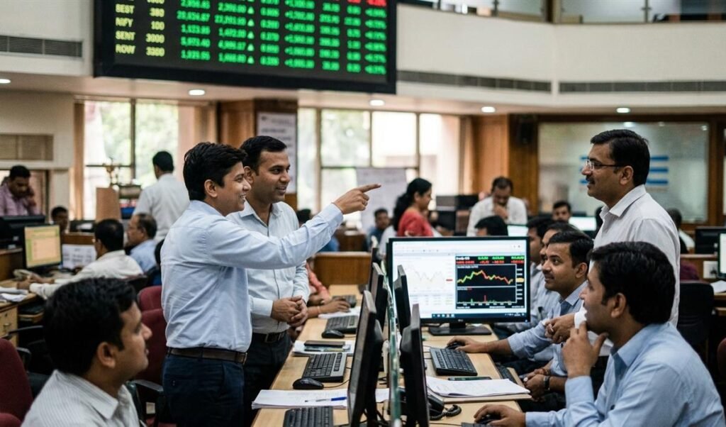 Sensex 201 अंक उछला, crude oil में नरमी से शेयर बाजार की हरे निशान पर शुरुआत Sensex 201 अंक उछला, crude oil में नरमी से शेयर बाजार की हरे निशान पर शुरुआत