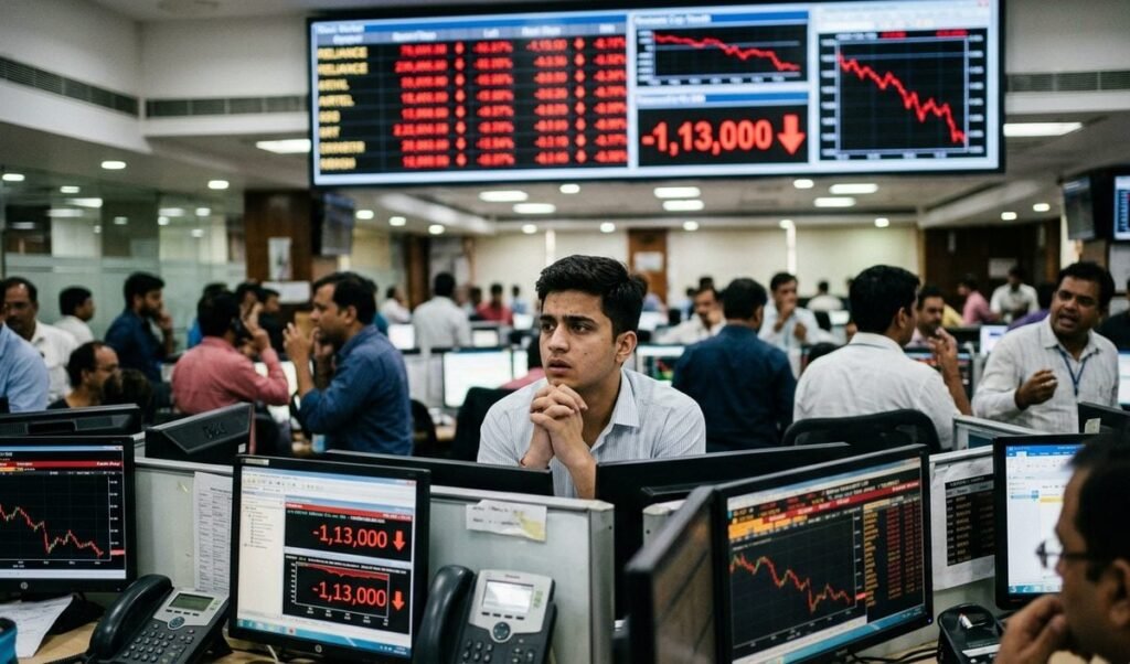 Sensex की 7 दिग्गज कंपनियों का Market Cap 1.13 लाख करोड़ घटा, Airtel और Reliance को सर्वाधिक नुकसान Sensex की 7 दिग्गज कंपनियों का Market Cap 1.13 लाख करोड़ घटा, Airtel और Reliance को सर्वाधिक नुकसान