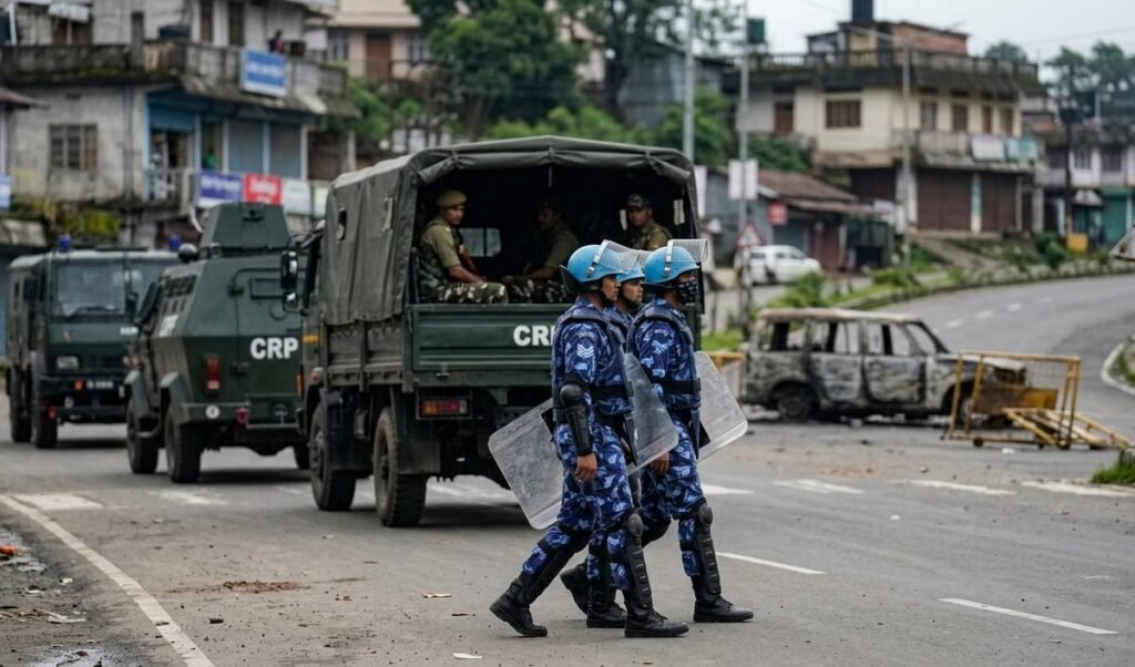Shillong हिंसा के बाद Meghalaya में CRPF और RAF तैनात, केंद्र ने दी मंजूरी Shillong हिंसा के बाद Meghalaya में CRPF और RAF तैनात, केंद्र ने दी मंजूरी