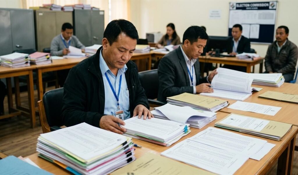 Sikkim voter list से 37,724 नाम हटाए गए, 1.25 लाख लोगों को नोटिस जारी Sikkim voter list से 37,724 नाम हटाए गए, 1.25 लाख लोगों को नोटिस जारी