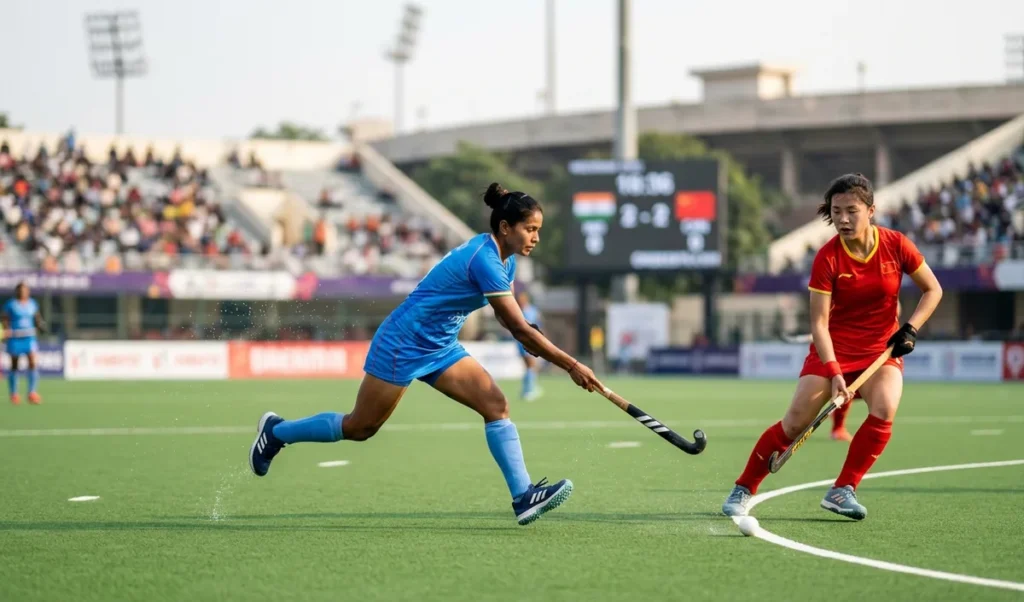 Sjoerd Marijne बोले, 11 नए खिलाड़ियों के साथ China से 2-2 ड्रॉ भारत के लिए शुभ संकेत Sjoerd Marijne बोले, 11 नए खिलाड़ियों के साथ China से 2-2 ड्रॉ भारत के लिए शुभ संकेत