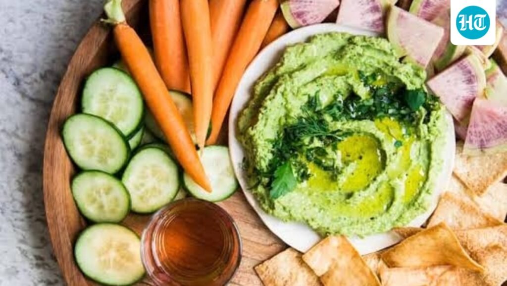 Sneak protein and fibre into your daily diet with this creamy green pea hummus recipe that packs 12g protein