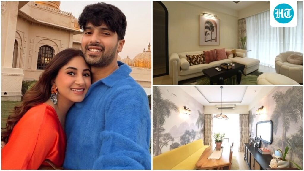 Step inside Armaan Malik, Aashna Shroff’s colourful Mumbai home featuring sage green foyer, tropical theme dining room Step inside Armaan Malik, Aashna Shroff’s colourful Mumbai home featuring sage green foyer, tropical theme dining room